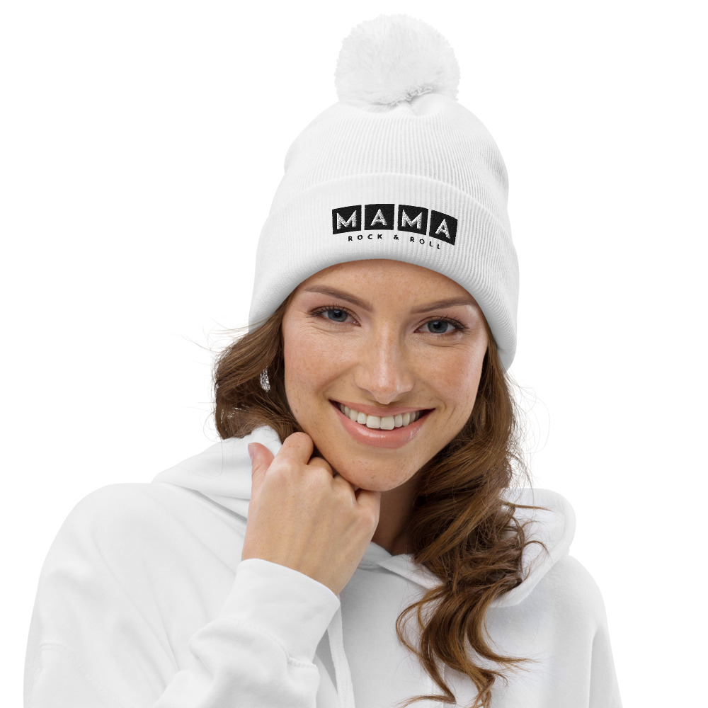 Mama Rock \u0026 Roll Pom pom beanie | ALNA 